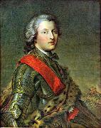 Jjean-Marc nattier, Portrait of Pierre Victor Besenval de Bronstatt commander of the Swiss Guards in France.